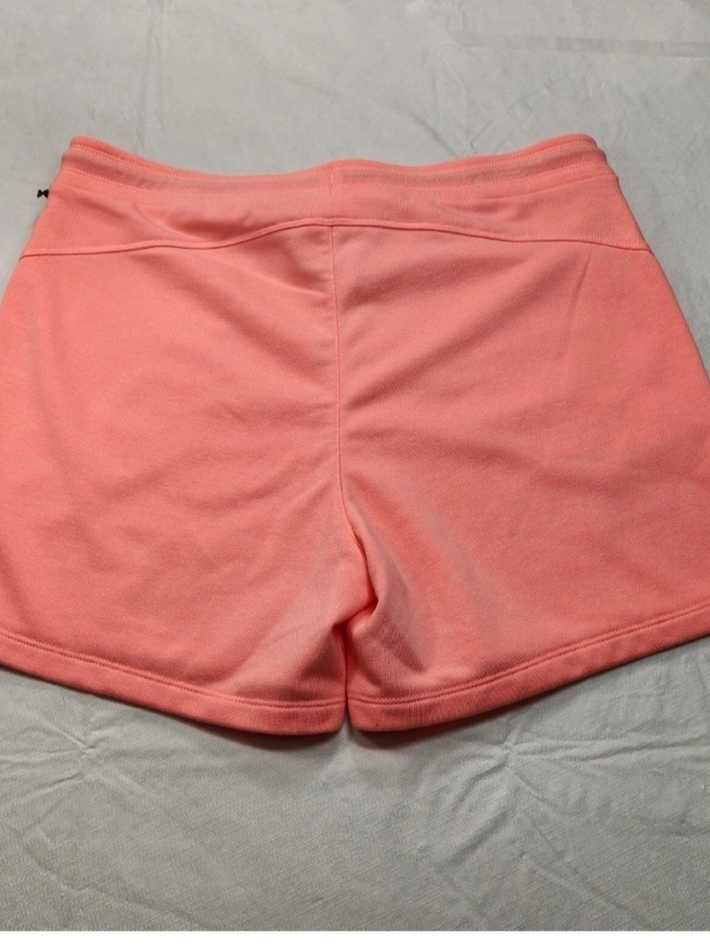 DKNY SPORT Womens Size M Sweat Shorts Drawstring Waist Salmon NWT 03 - Picture 2 of 8
